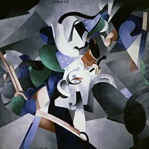 Variety Prints: Udnie, Young American Girl: Dance by Francis Picabia