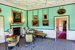 England Prints: UK, England, London, Richmond, Kew Palace, Queen's Boudoir