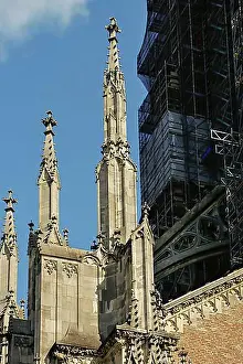 Urban Environment Prints: Ulm Cathedral, right rear west tower