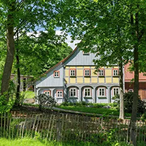 Denkmal Prints: Umgebindehaus in Oybin, Zittauer Gebirge