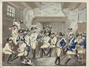 Cavalry Prints: Uniforms of the Dutch cavalry, ca 1787-1790, Anonymous, 1787 - 1790