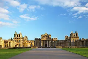 National Landmark Prints: United Kingdom, Oxfordshire, Woodstock, Blenheim Palace