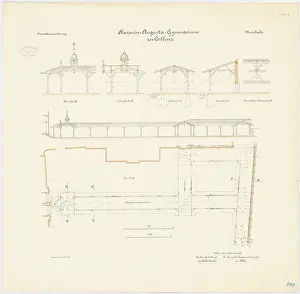 Druck Prints: Unknown architect, Kaiserin-Augusta-Gymnasium in Koblenz