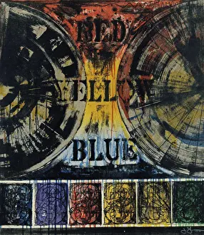 Capital Letter Prints: Untitled. Jasper Johns (b.1930)