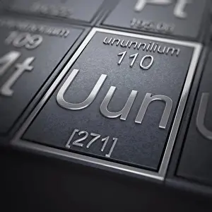 Metallic Prints: Ununnilium (Chemical Element)