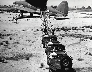 Aerospace Industry Prints: U.S. Air Fleets Span 6 Continents and 7 Oceans to Deliver War Supplies - The United States
