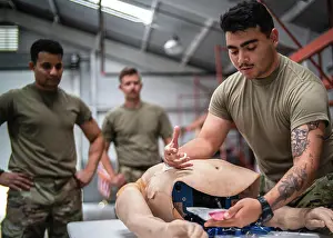 Combat Prints: U.S. Air Force Airman 1st Class Adrian Rodriguez
