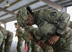 Airborne Prints: U.S. Army Paratroopers participate in Initial Manifest Call (IMC)