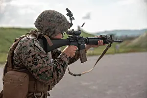 Rifle Prints: U.S. Marine Corps Lance Cpl. Joshua Macias