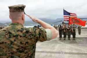 Marines Prints: U.S. Marine Corps Lt. Col. Kelly Allen