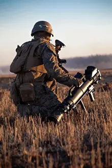 Readiness Prints: A U.S. Marine with Light Armored Reconnaissance Company