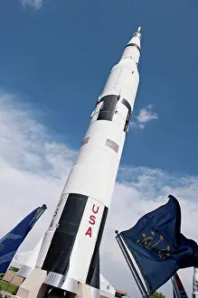 Industry Prints: Usa, Alabama, Us Space And Rocket Centre; Huntsville