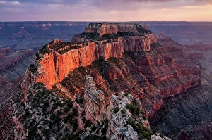 Plateau Prints: USA, Arizona, Grand Canyon, Cape Royal