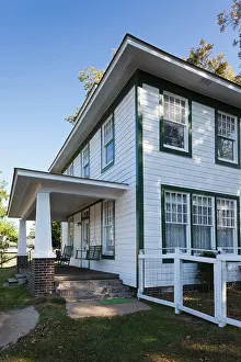Birthplace Prints: USA, Arkansas, Hope, birthplace of former President Bill Clinton exterior