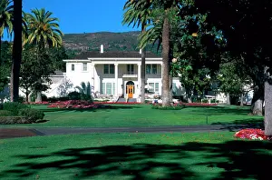 Golf Prints: USA, California, Napa, the clubhouse of the Silverado Country Club in Napa