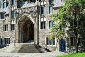 Students Prints: USA, New Jersey, Princeton. Buyers Hall at Princeton University