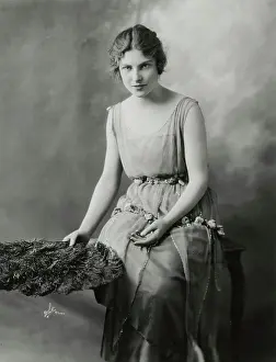 Grace Prints: USA, New York, Studio shot of Winifred Lenihan in 'For the Defense' at Playhouse Theatre