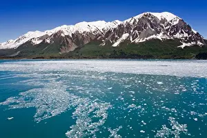 Glacier Prints: USA, Southeast Alaska, Yakutat Bay, Gulf of Alaska, Saint Alias Mountain Range