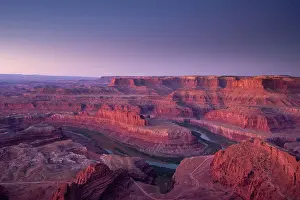 Light Natural Phenomenon Prints: Utah Canyonlands view overlook