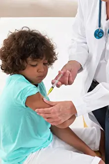 Vaccine Prints: Vaccinating a boy