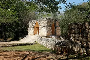 Pyramid Prints: Valladolid, Yukatan, Mexico. Ek Balam Mayan ruins
