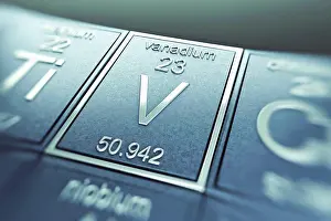 Metallic Prints: Vanadium (Chemical Element)