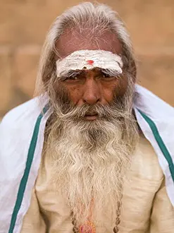 Keith Prints: Varanasi, India;Sadhu