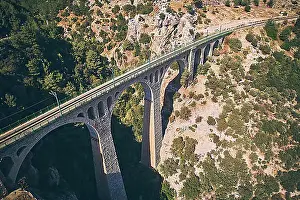 Top Down Prints: Varda railway bridge also known as German bridge