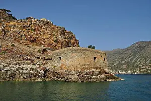 Crete Prints: Venetian Bastion, Venetian Fortress Spinalonga
