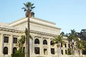 Skulptur Prints: Ventura or San Buenaventura city hall Ventura or San Buenaventura city hall in California Copyright: xZoonar