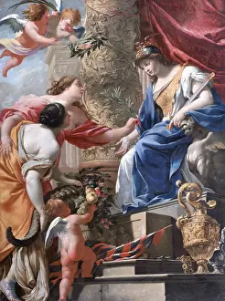 Exhibits Prints: Venus et l'Amour c1535-1560. Artist: Lambert Sustris