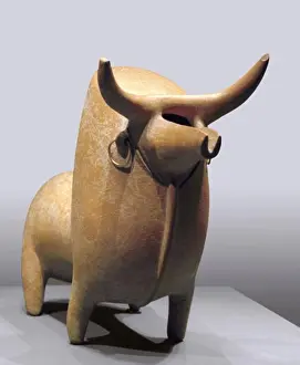 Vessel Prints: Vessel in the Form of a Bull-Gilan, Iran Artist Unknown National Museum, Tehran, Iran