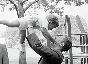 Secret Prints: Vice President Lyndon B. Johnson (LBJ) presents a new pony