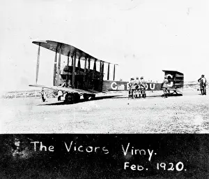 Aviation Prints: The Vicors Vimy. February 01, 1920