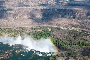 Case Prints: Victoria Falls Victoria Falls, discovered by David Livingstone in 1865