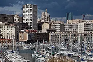 Overlooking Prints: Bottom front Vieux-Port, Old Harbour