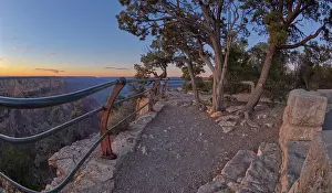 2023 Prints: View from the Abyss Overlook just after sunset