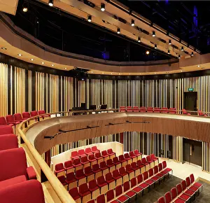 Balcony Prints: View across auditorium seating with balconies
