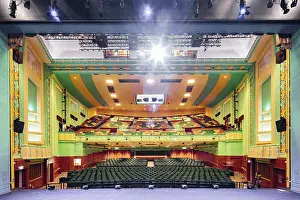 General View Prints: View of the auditorium from the back of the stage