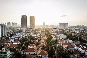 Saigon Prints: A view over District 2 and beyond, Ho Chi Minh City, Vietnam
