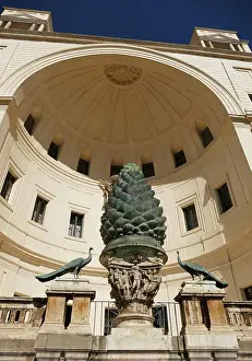 Della Prints: View of the Fontana della Pigna