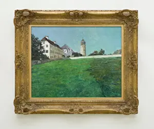 Lacma Prints: A View of Frauenchiemsee. Wilhelm Trübner (Germany)