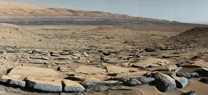 Mars Prints: A view from the Kimberly formation on Mars taken by NASA's Curiosity rover