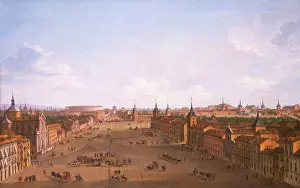 Horizon Over Land Prints: View of Madrid by Antonio Joli, circa 1750, Spain, Madrid, Real Academia de Bellas Artes