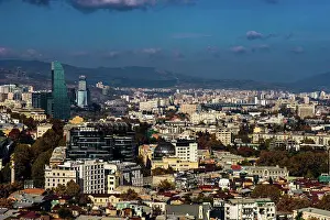 Autumnal Prints: View to the Old Tbilisi