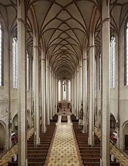 Chic Prints: View from the organ loft to the east, St. Sankt, Saint