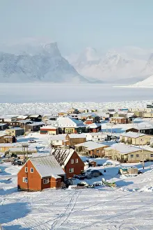 Home Prints: A view of Pangnirtung, Nunavut, Canada
