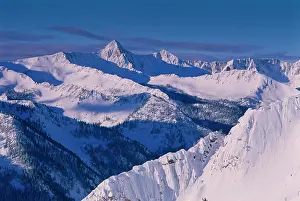 Howie Garber Prints: View of Pfeifferhorn from the Big Cottonwood Ridge, near Alta, Wasatch Mountains, Utah