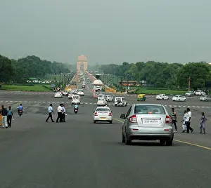 Stadium Prints: View from Rajpath Marg to India Gate