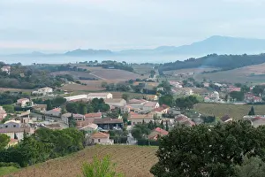 2016 Prints: View from the ruins of a mediaeval castle on top of the village of Chateauneuf-du-Pape